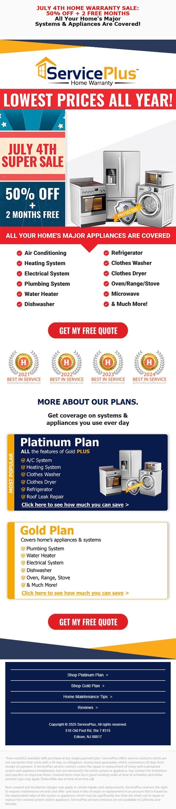 Cover Your Home for Less - July 4th Sale Ends Soon
